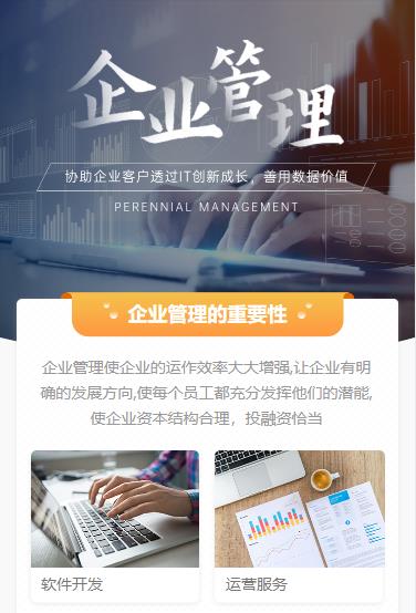 新兴镇企业管理小程序开发